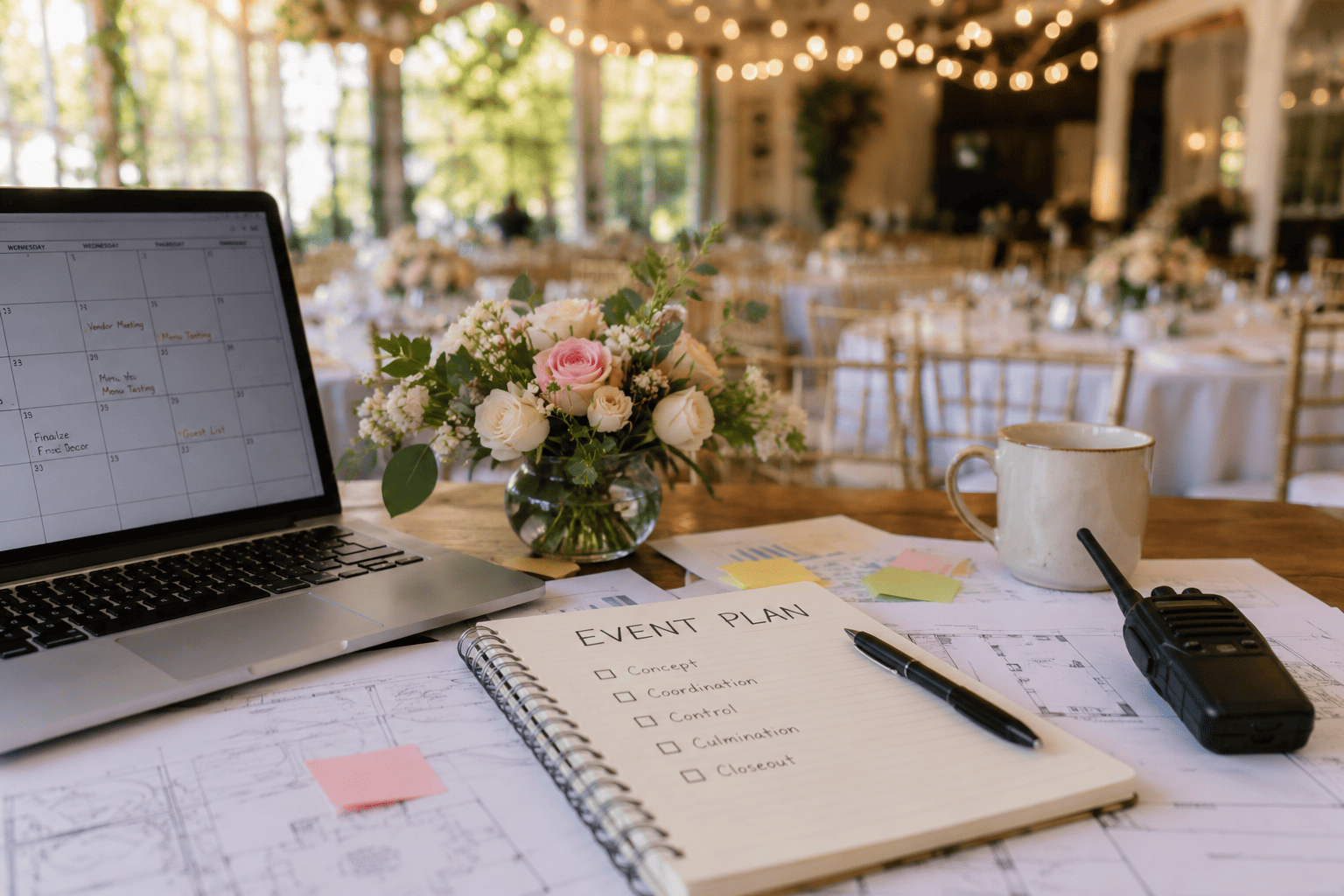 five C's of event planning